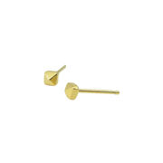 Gold Pyramid earrings